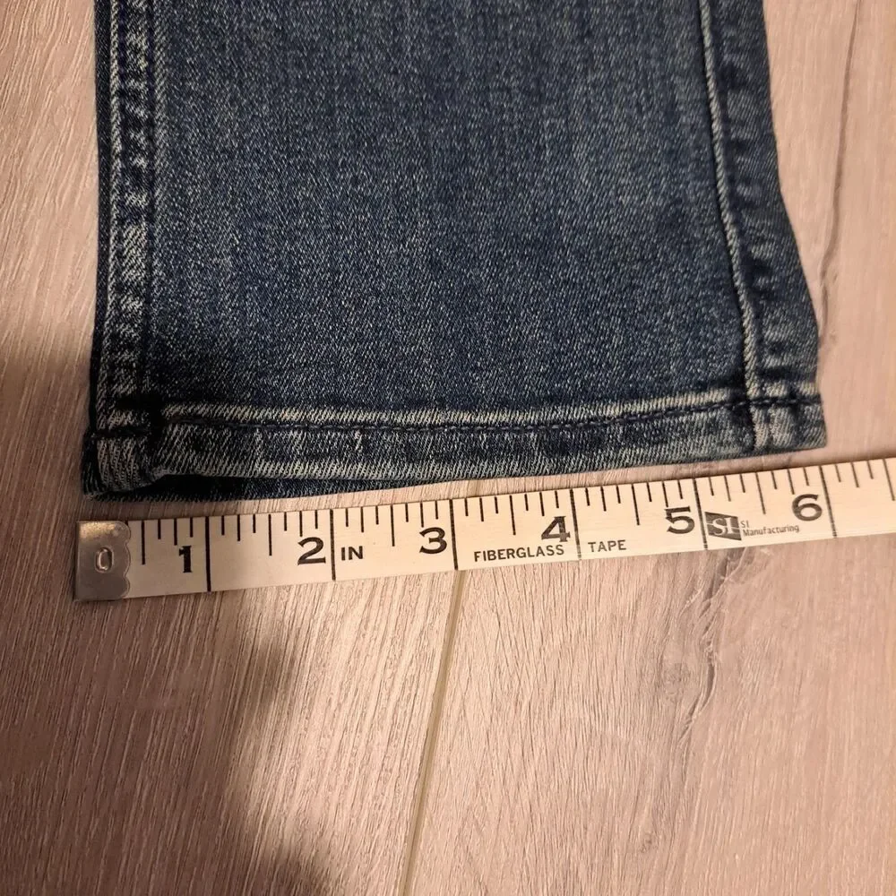 New Men's Hollister 30x35* Advanced Stretch Stacked Skinny Denim Blue Jeans